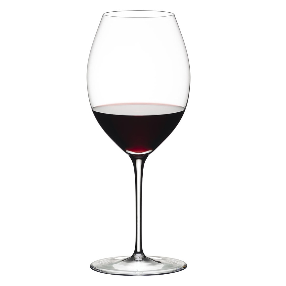 Riedel Sommelier Hermitage/Syrah glasses.